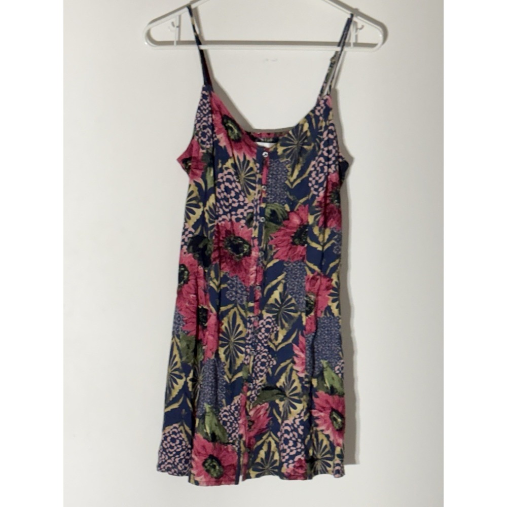 Abercrombie & Fitch Floral Mini Babydoll Cottage Core Boho Resort Y2K  M - Picture 2 of 13